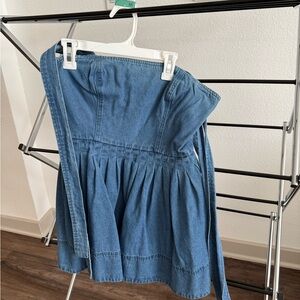 Blue Denim Dress